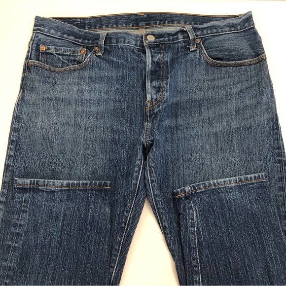 LEVIS 501CT Sz 32 Button Fly Jeans - Picture 7 of 14